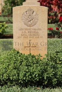 BEIRUT WAR CEMETERY - RUSSELL, JAMES ROBERTSON